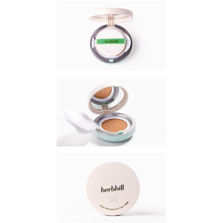 [Cận date sale 50%]Phấn nước Herbhill CC cream che khuyết điểm 15g tặng kèm 1 lõi | BigBuy360 - bigbuy360.vn