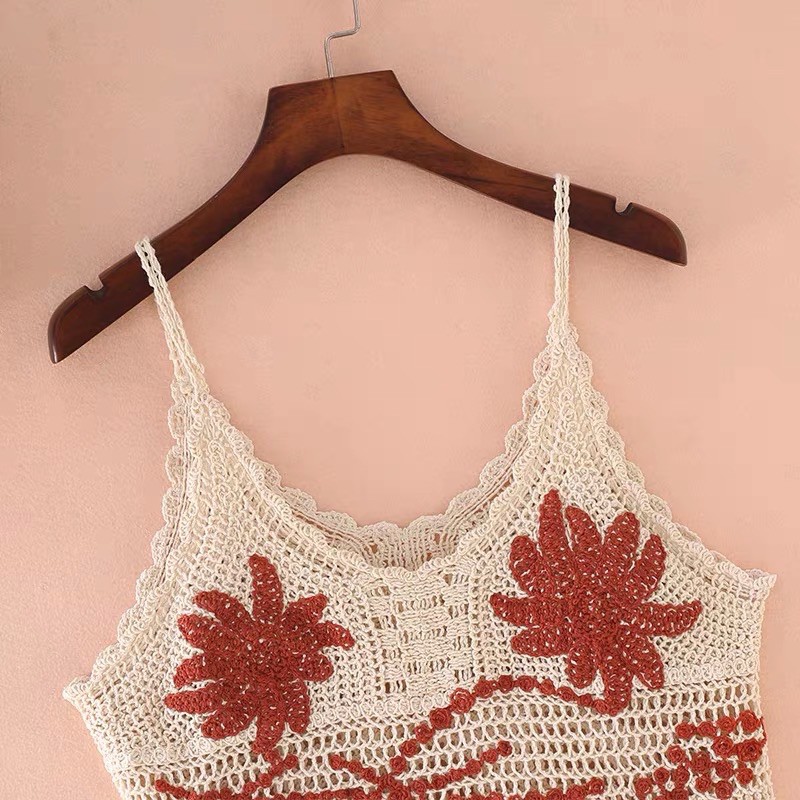 áo len sợi 2s 2 dây thêu nổi hoạ tiết hoa cọ (603#)