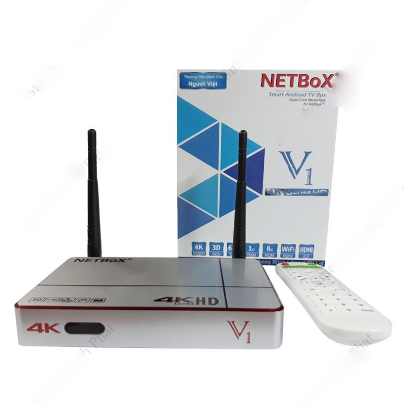 [Free] Android TV NetBOX V1- Tặng chuột không dây cao cấp