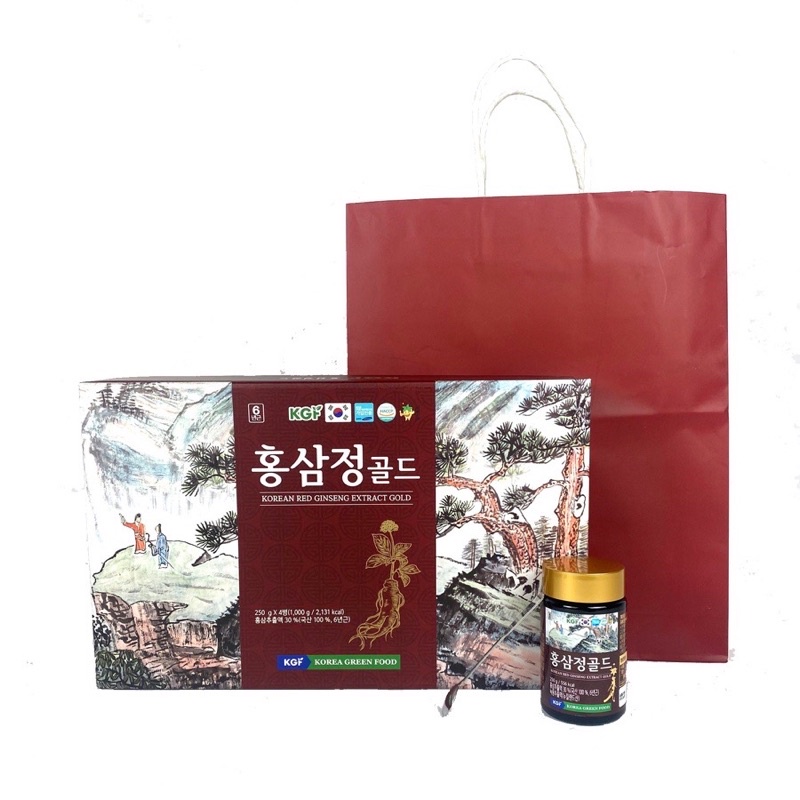 [HÀNG MỚI VỀ] Cao Sâm Núi Cao Cấp KGF Hàn Quốc Hộp 4 lọ x 250gr