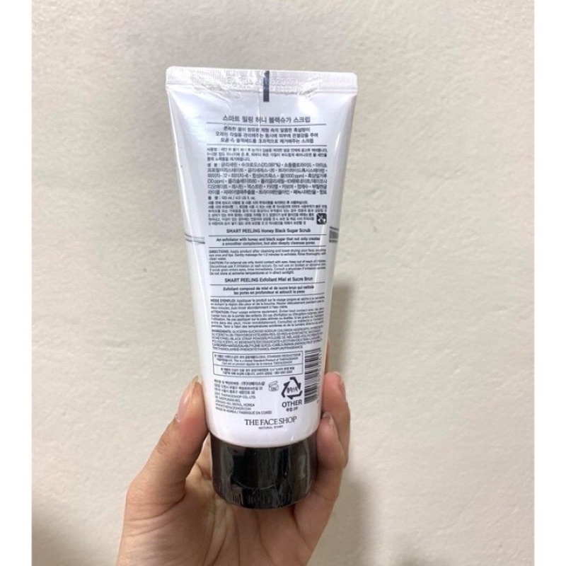 Tẩy da chết chiết xuất ngọc trai The face shop Smart Peeling 120 ml | BigBuy360 - bigbuy360.vn