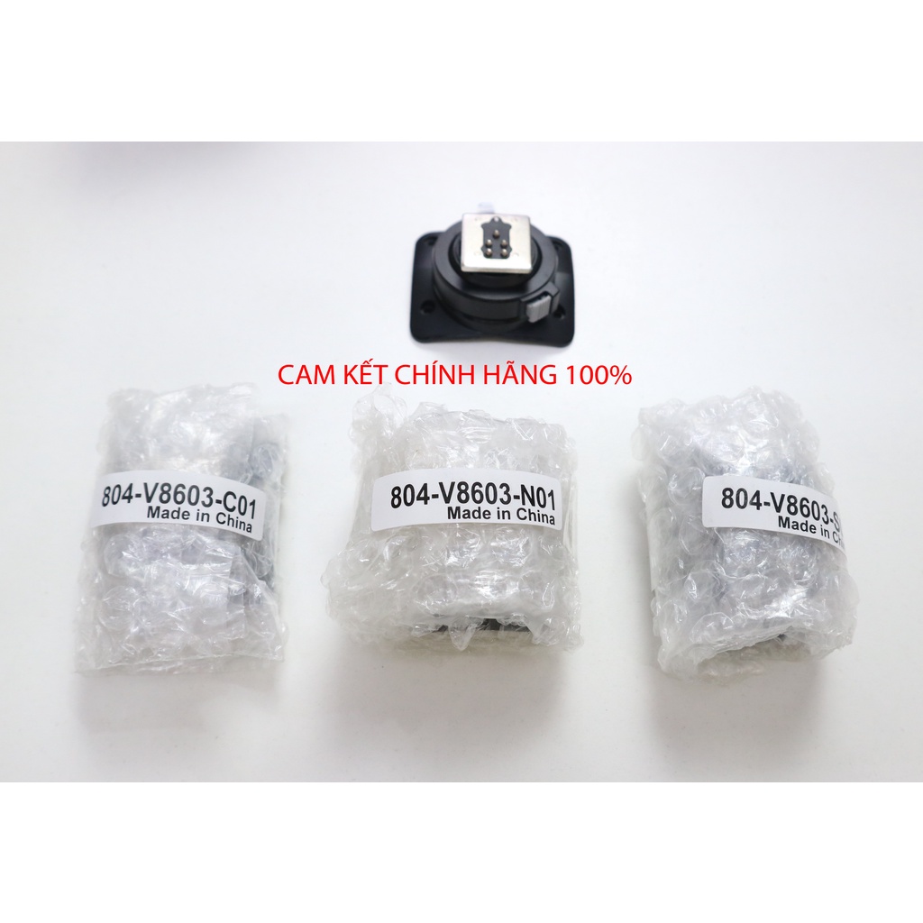 Chân Đế - Hotshoe Đèn Flash Godox V860 iii Canon/Nikon/Sony chân kim loại
