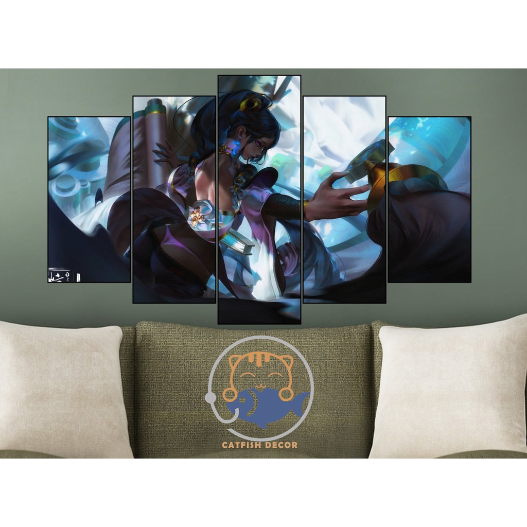 Tranh dán tường Decor trang trí phòng ngủ LIÊN QUÂN mobile - AOV - Arena Of Valor - bộ 2