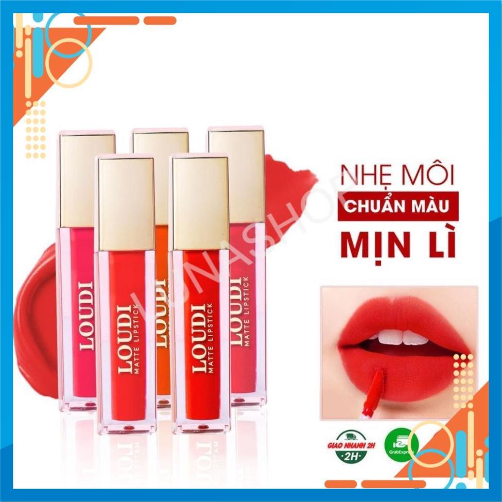 Son kem lì Loudi Matte Lipcream nhiều màu 5g chính hãng_CoCoDDe.Perfumer29