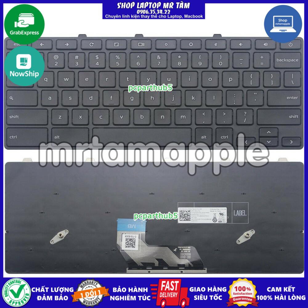 (KEYBOARD) BÀN PHÍM LAPTOP DELL CHROMEBOOK 11 dùng cho CHROMEBOOK 11