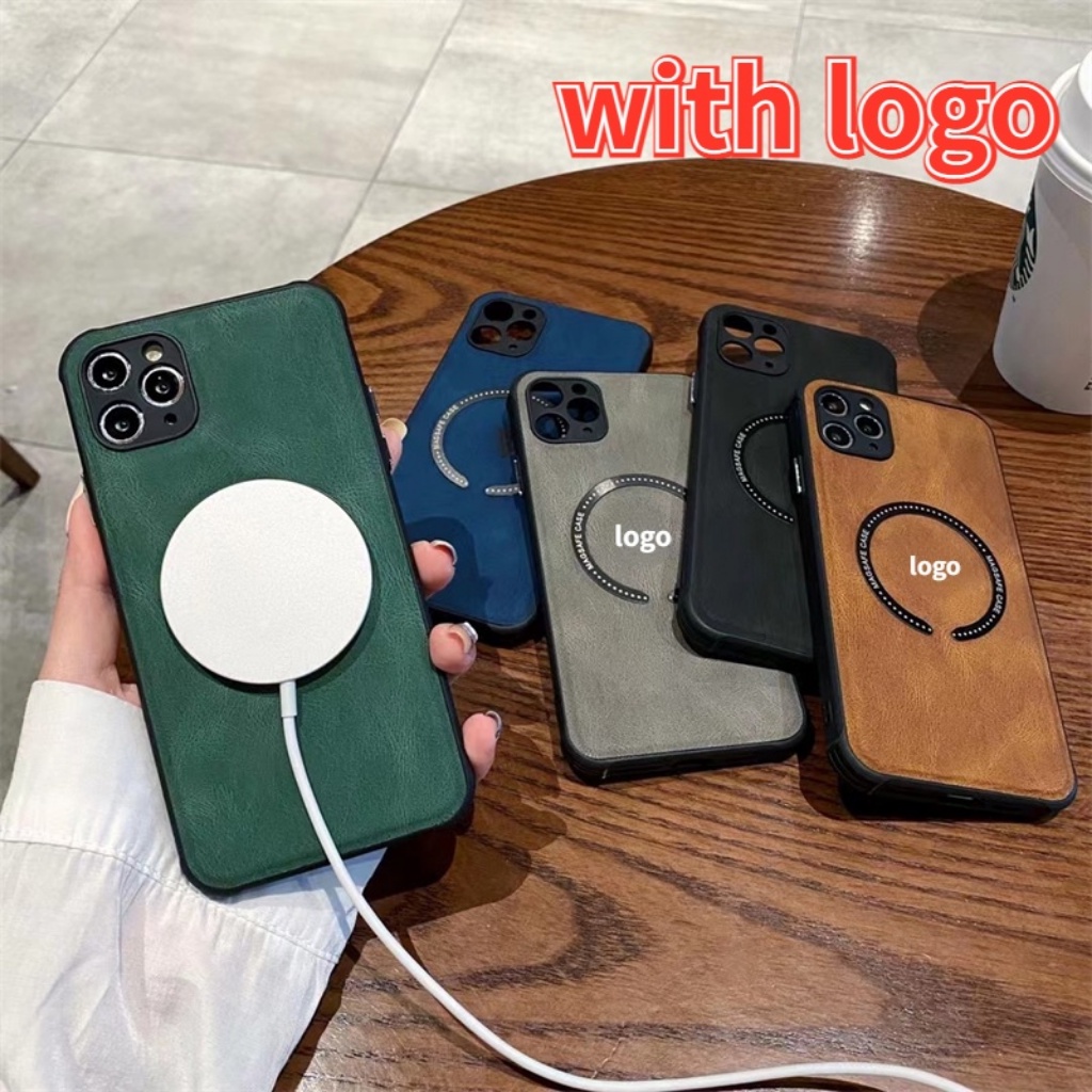 Magnética ốp điện thoại iphone 14 pro max plus ốp iphone 13 11 12 14 promax Bao Da Điện Thoại Chống Sốc Sang Trọng Cho ốp lưng iphone 14 pmchống sốc