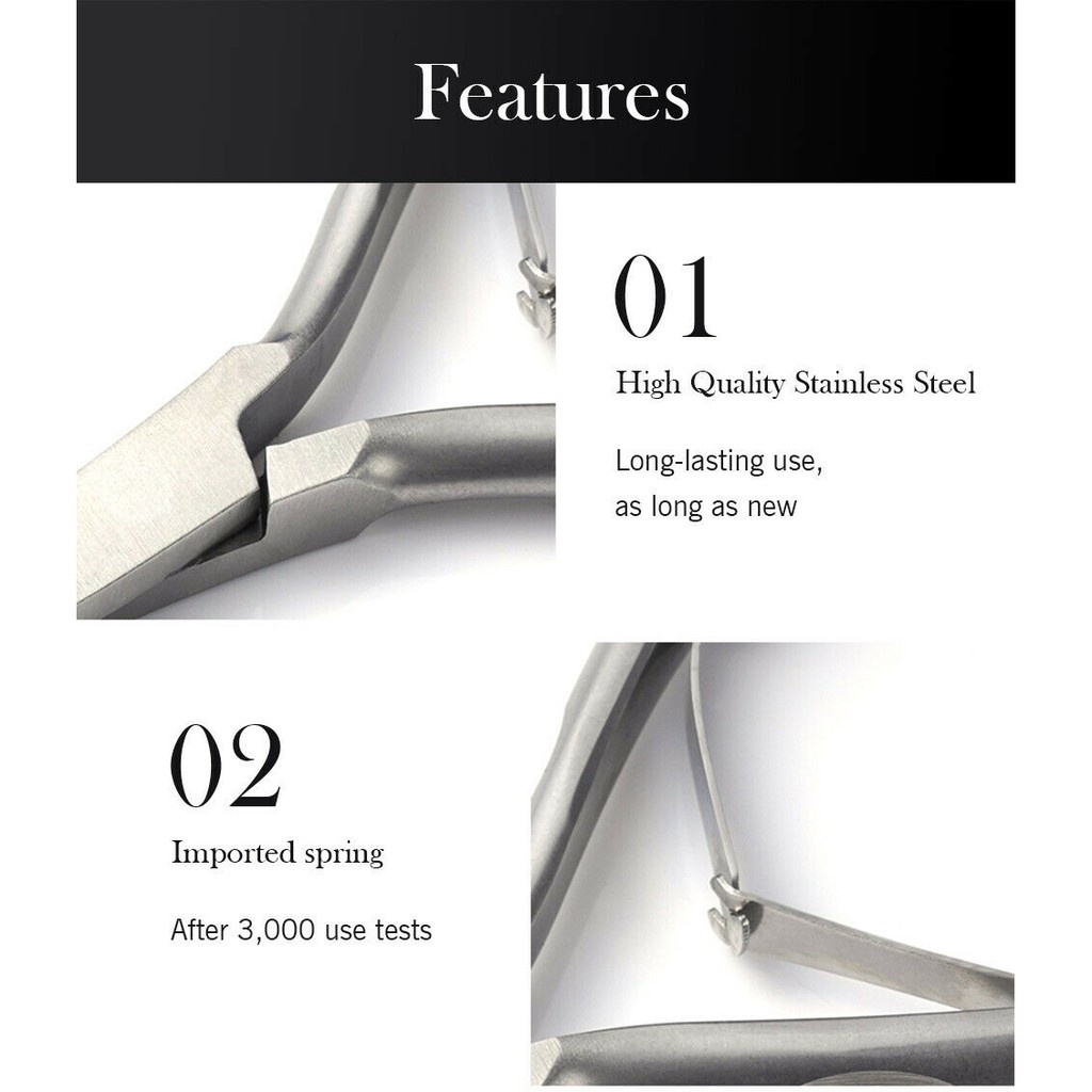 Kìm cắt da MODELONES chất liệu thép không gỉ