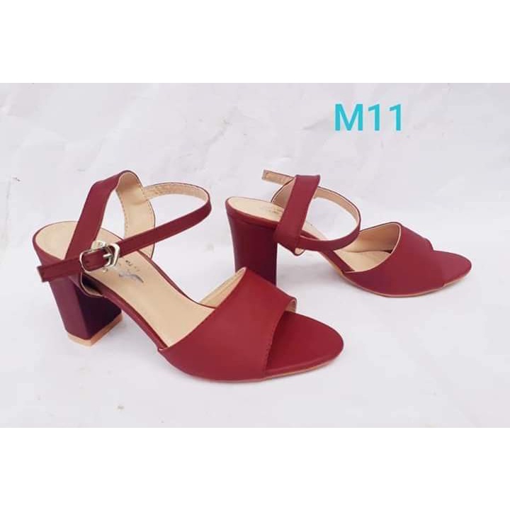 Ảnh thật bảo hành 2 năm giày cao gót, xăng đan, guốc Hàn Quốc nữ size nhỏ 33 đến bigsize 40, 41, 42, 43, 44