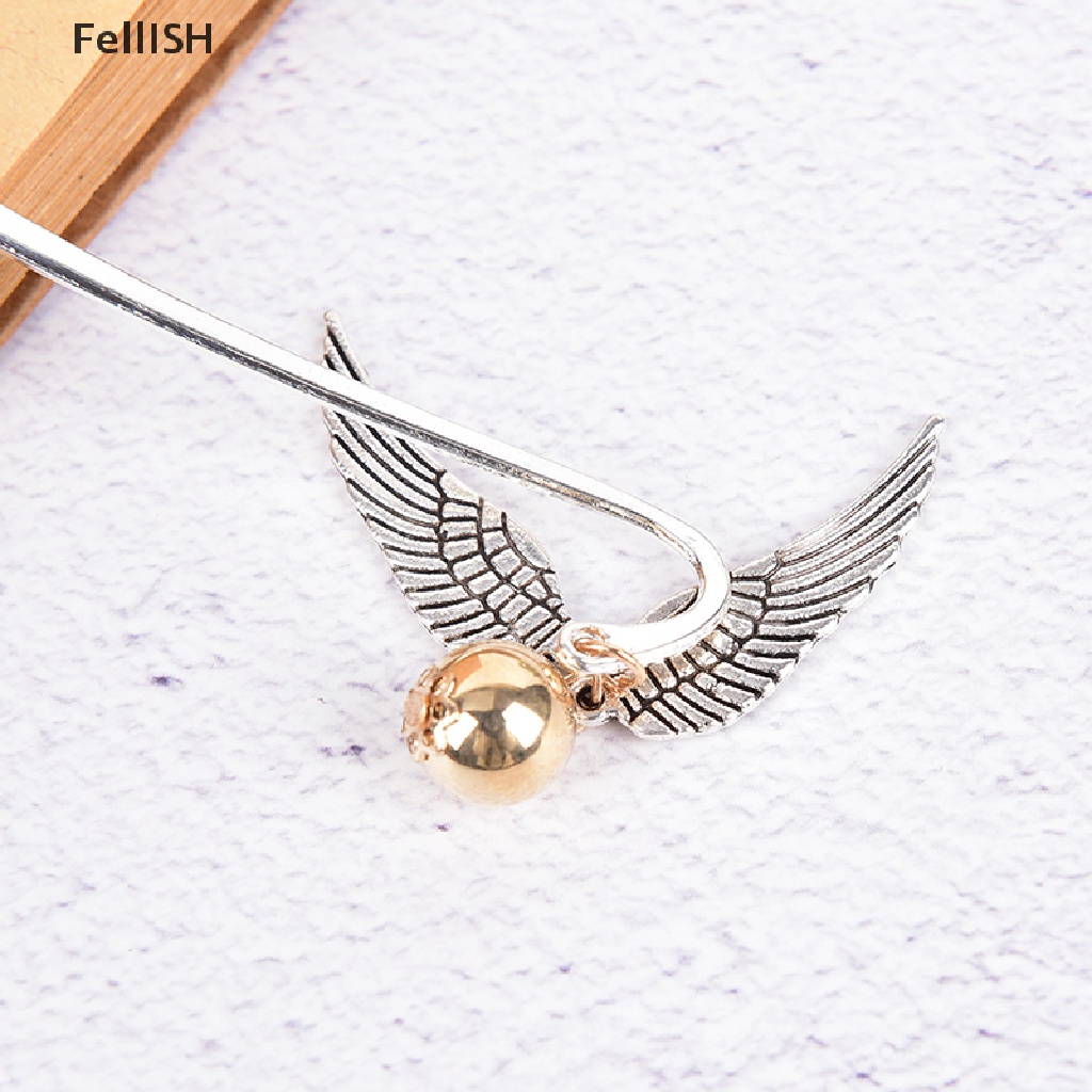 Thẻ Đánh Dấu Trang Sách Hình Harry Potter Màu Vàng 439br