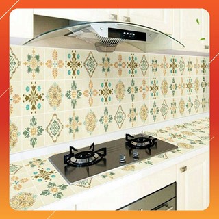 Cuộn Giấy Dán Bếp Tráng Bạc Chống Thấm (Dài 3 Mét X Cao 0.6 Mét)