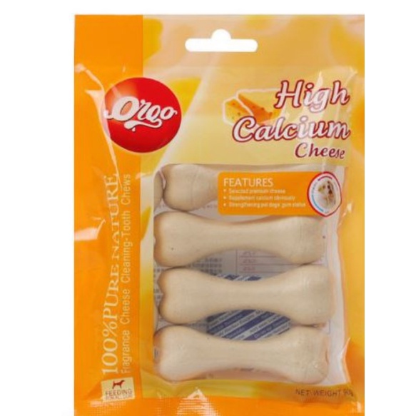 Xương Gặm Orgo Sạch Răng, Thơm Miệng, Bổ Sung Canxi Cho Chó