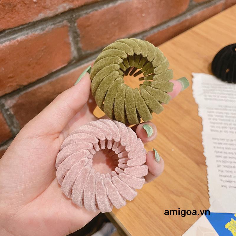 ✨✨Dây Buộc Tóc Thiết Kế Kiểu Tổ Chim Xinh Xắn Dành Cho Nữ