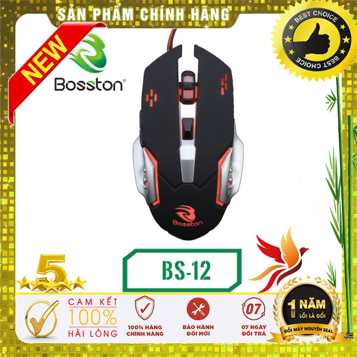 Chuột Bosston BS-12 LED USB