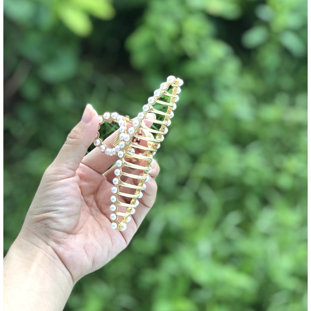 Giá sỉ Kẹp tóc càng cua siêu xinh Cột tóc hàn quốc