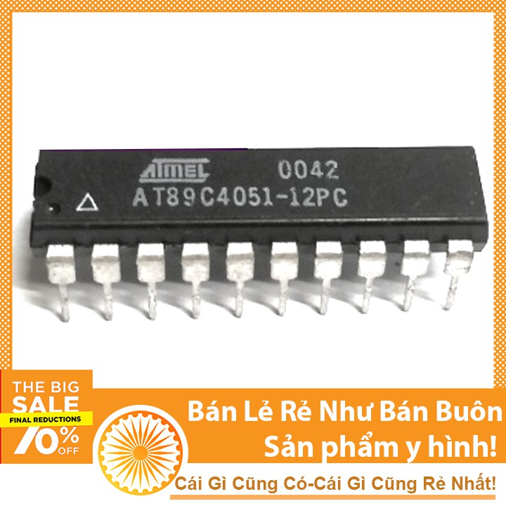 Vi Điều Khiển 89C4051 Dip20