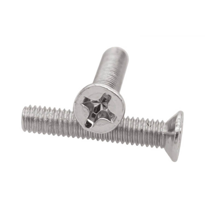 10 PCS M1.2~M3.5 Vít Đầu Chìm Chữ Thập Vít Máy Đầu Phẳng Chữ Thập -Thép Carbon Mạ Niken