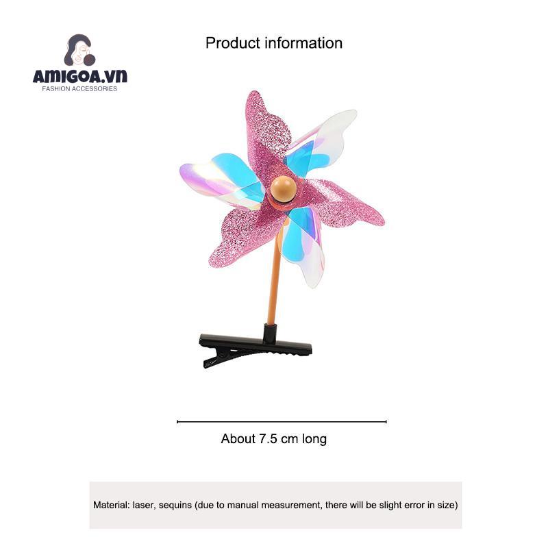 ✨✨Kẹp Tóc Hình Cối Xay Gió Dễ Thương Dành Cho Bé