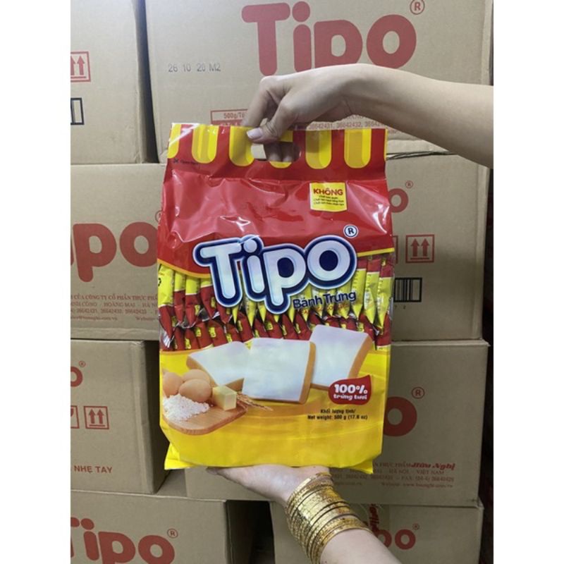 Bánh trứng Tipo Hữu Nghị 220g thơm ngon