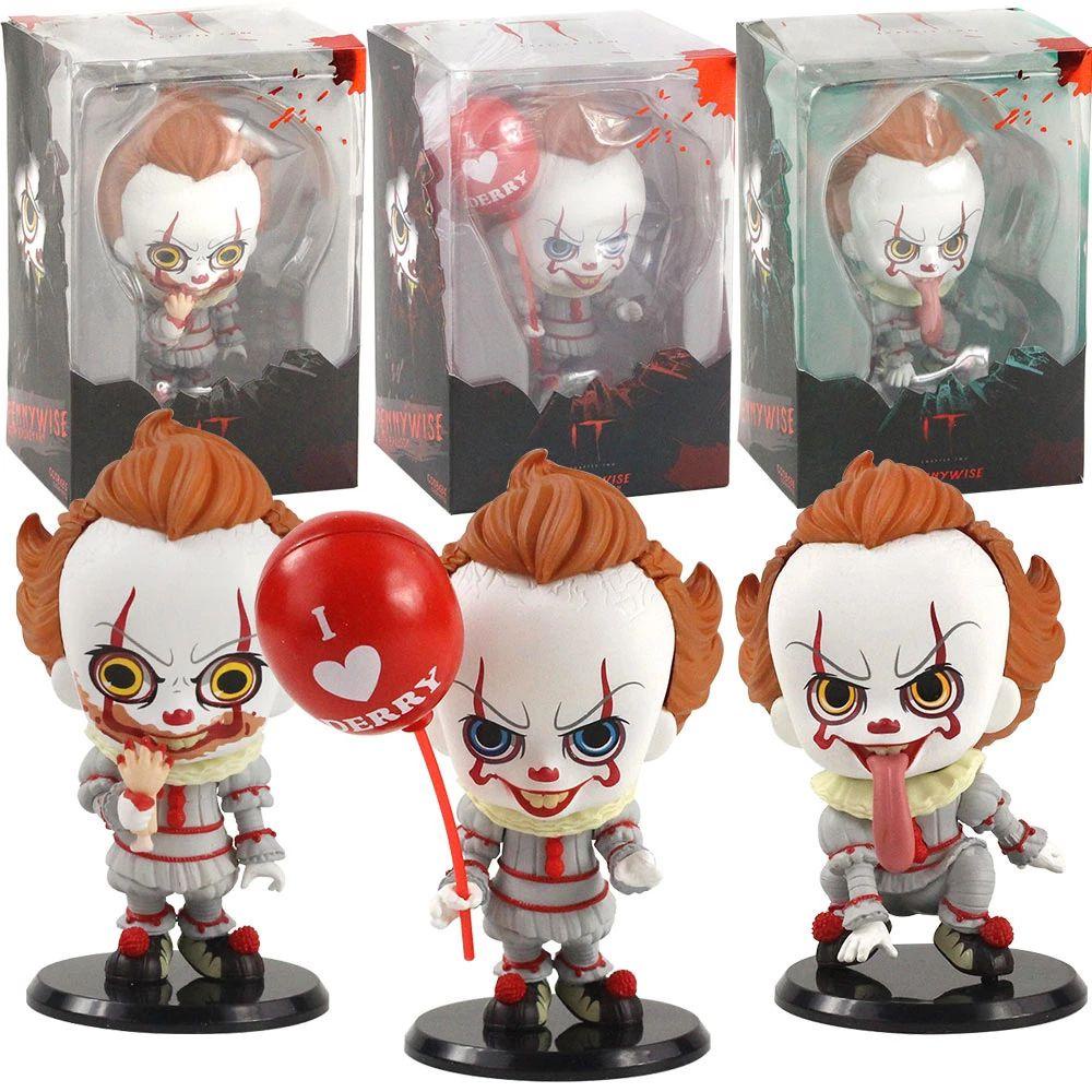 JARRED Mô Hình Đồ Chơi Chú Hề Pennywise Bằng PVC Để Bàn Trang Trí
