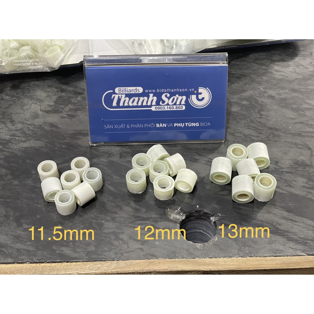 Phíp cơ Bida Sừng 11.5mm, 12mm, 13mm