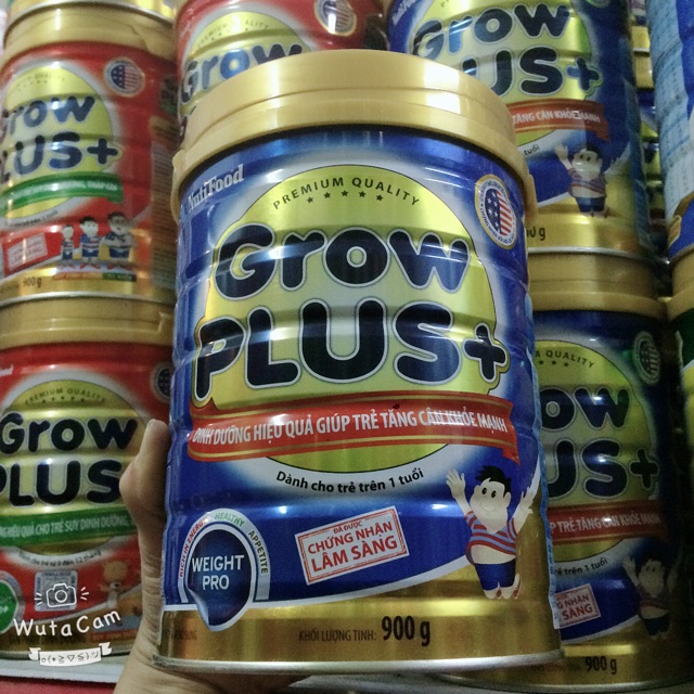 SỮA GROW PLUS+ (xanh) 900g Nutifood