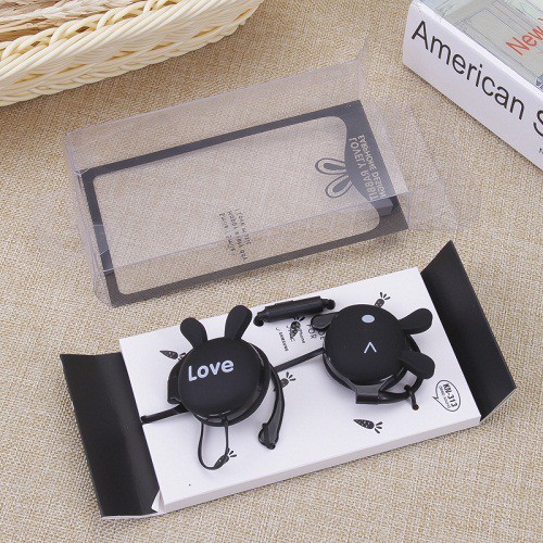 -Tai nghe hàn quốc xinh xắn, gọn nhẹ, dễ dàng mang theo và sử dụng full box