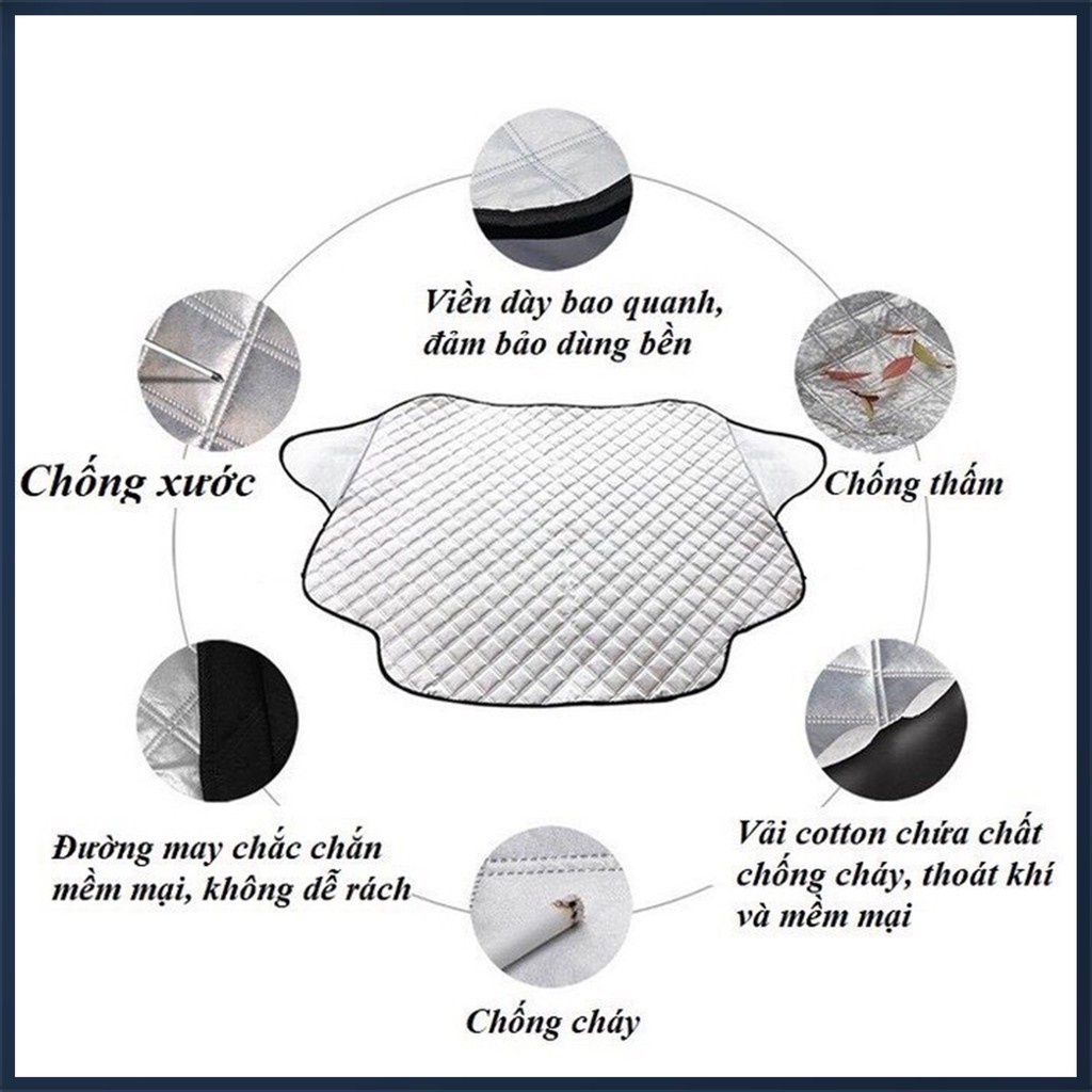 TẤM CHE NẮNG, CHỐNG NÓNG KÍNH LÁI Ô TÔ XE HƠI, TRÁNG BẠC CAO CẤP!