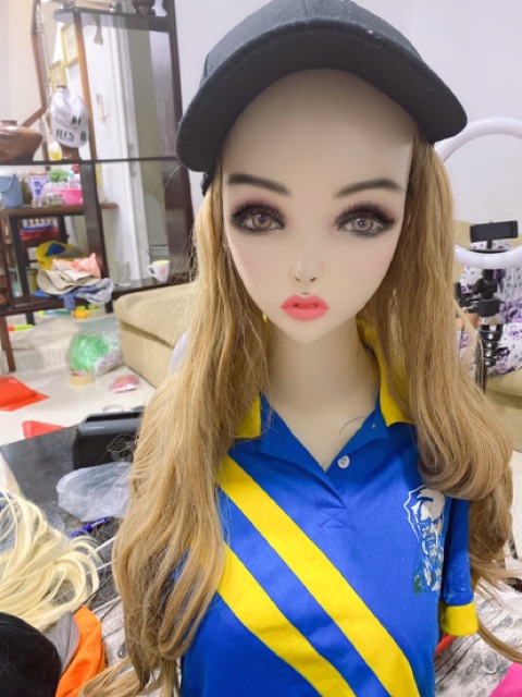 Mũ tóc giả nhiều màu