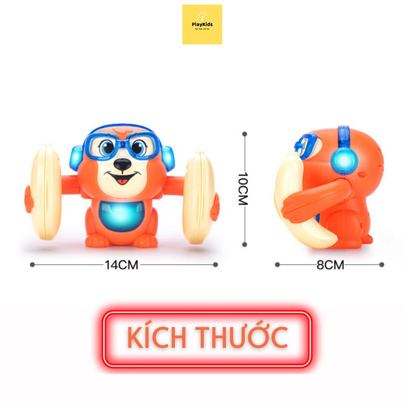 Con Khỉ đồ chơi Có Âm Thanh Loại có thể điều khiển bằng giọng nói [Do Choi Con Khi]