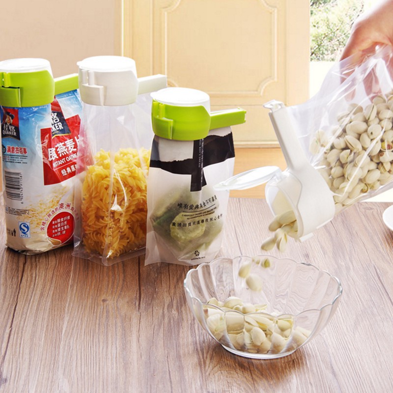 Kẹp khóa miệng túi thực phẩm giúp bảo quản thực phẩm tươi lâu tiện dụng