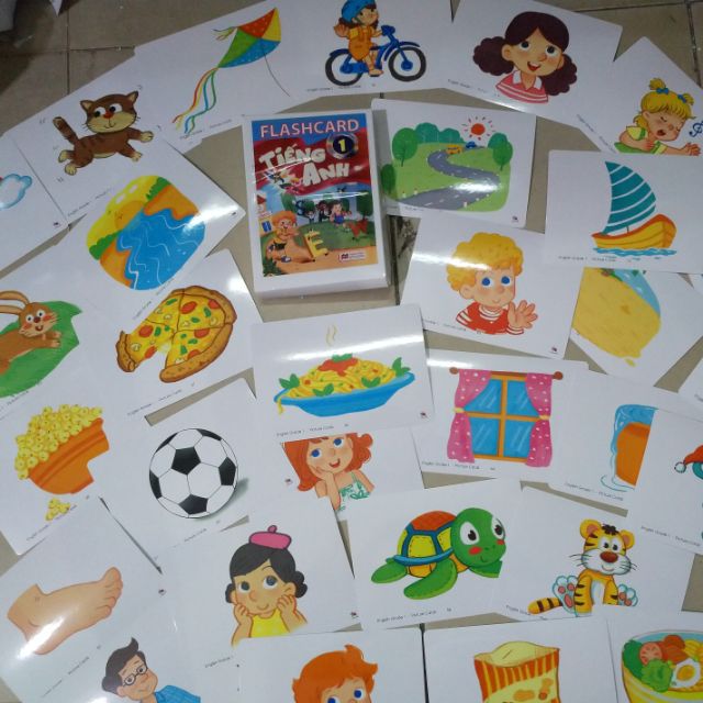 Flashcard lớp 1 Macmillan (A5 in 1 mặt)