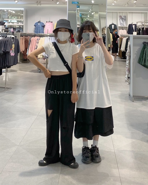 Áo croptop trắng vải thun tăm bó, nhận hàng có vấn đề liên hệ shop trước khi đánh giá