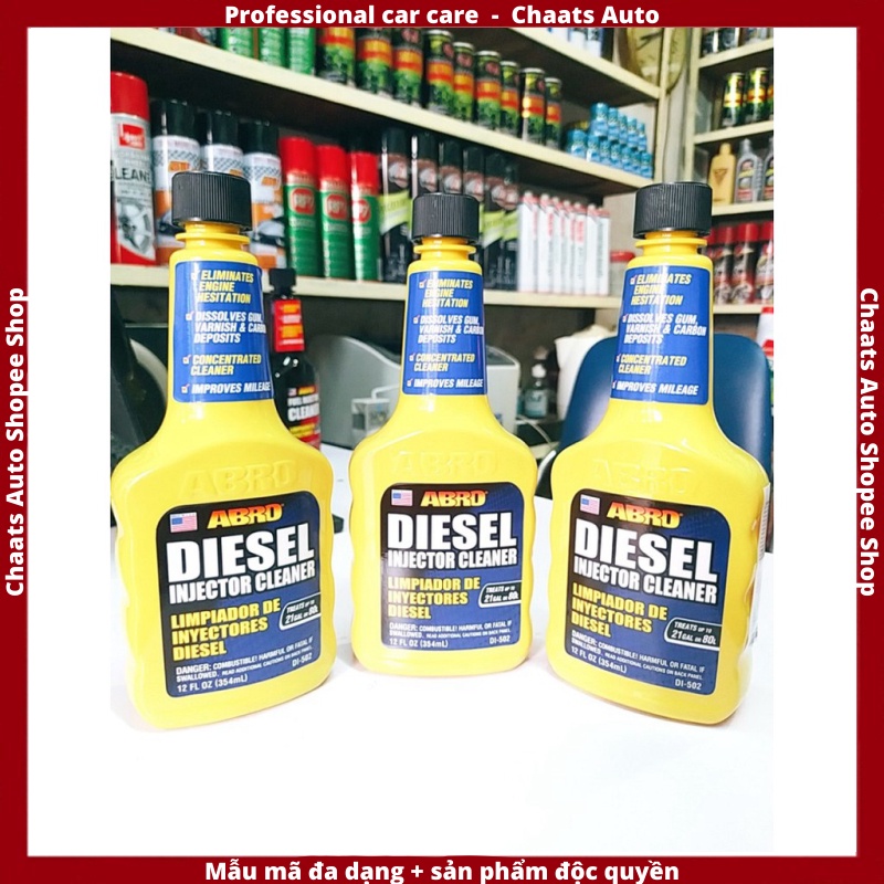 Xúc rửa kim phun   Freeship  Dung Dịch Làm Sạch Kim Phun Động Cơ Máy Dầu Diesel - Abro Diesel Injector Cleaner