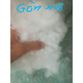 1kg Bông gòn cước nhồi gối, trang trí noel giá tại xưởng