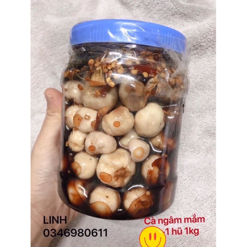 [Mã 267FMCGSALE giảm 8% đơn 500K] CÀ NGÂM MẮM NGHỆ AN ( hũ 1kg CHỈ GIAO NT HN)