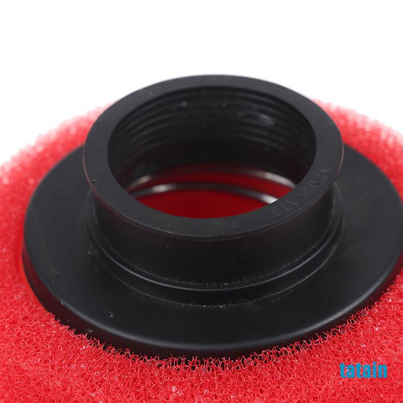 [TA] Straight Neck Foam Air Filter Sponge Cleaner Scooter Dirt Pit Bike Motorcycle  WK