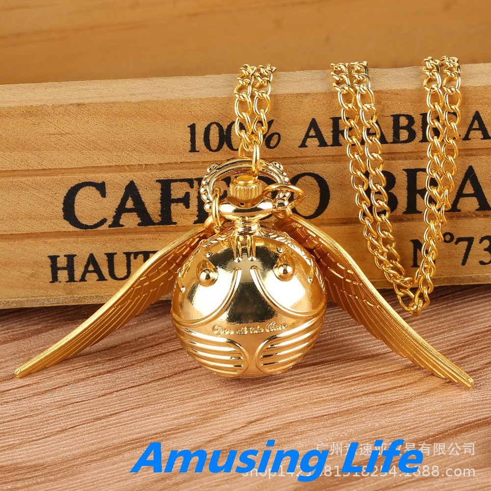 Quartz Pocket Watch Mới Harry Potter Trái Snitch Bóng Lớn Cánh Retro Thạch Anh Nhỏ Đồng Hồ Bỏ Túi Nhà Sản Xuất Bán Buôn | BigBuy360 - bigbuy360.vn