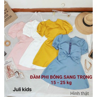 ĐẦM VÁY BÉ GÁI DỰ TIỆC PHI BÓNG SANG TRỌNG DỄ THƯƠNG HAIVANCO, mềm mại và thoáng mát cho bé từ 15 đến 25 kg.