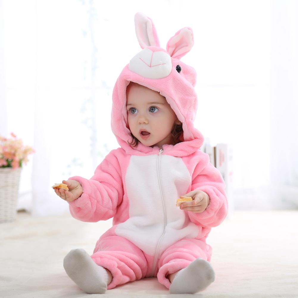 Bộ áo liền quần có mũ hình thỏ cute