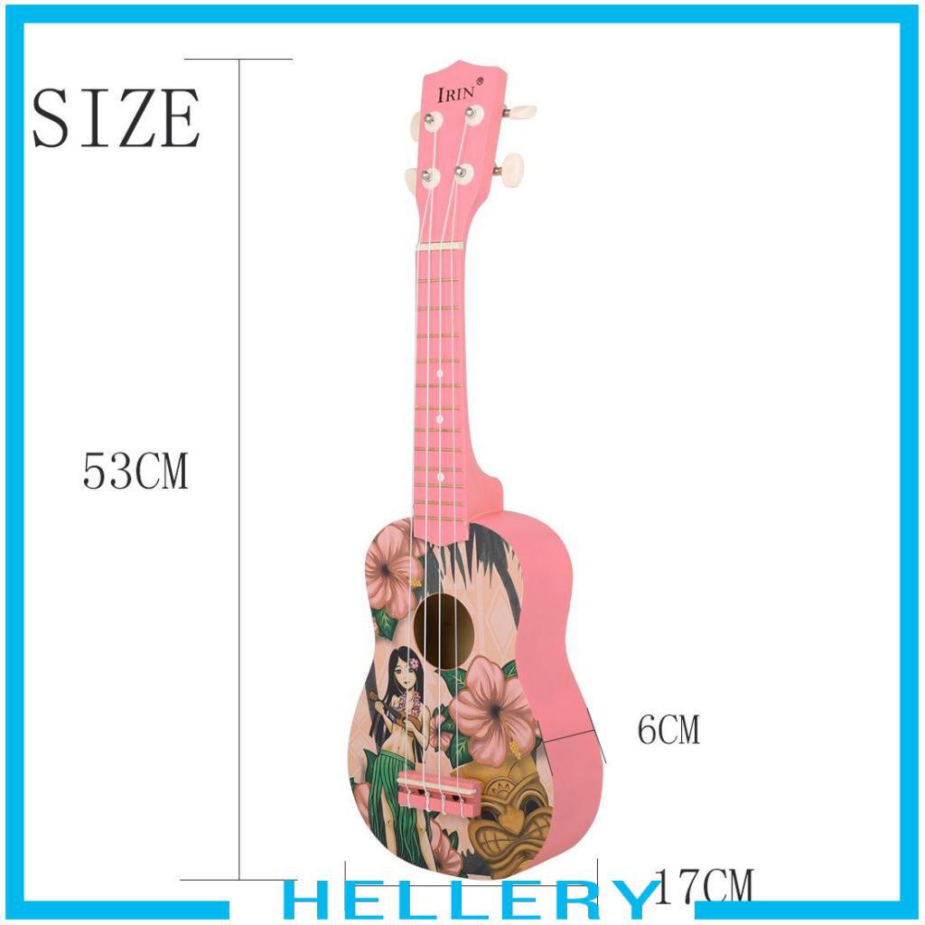 Đàn Ukulele Mini 21 "Màu Hồng Cho Người Mới Bắt Đầu