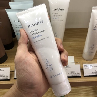 Sữa Rửa Mặt Muối Biển Cho Da Khô Innisfree Sea Salt Jelly Cleanser 130ml