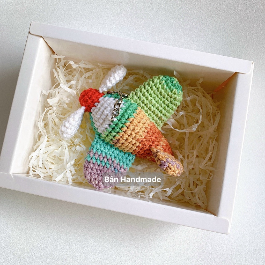 HÀNG ORDER - Máy bay móc len - Soul Plane - MÓC KHÓA BALO