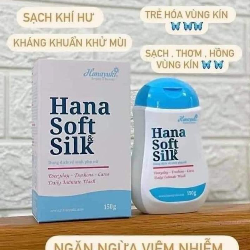 Dung Dịch Vệ Sinh Phụ Nữ Hana Soft Silk Chính Hãng