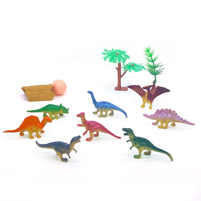 Mô hình khủng long size mini 3 đến 7 cm nhiều mẫu