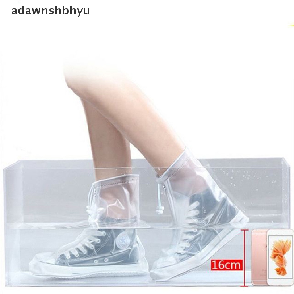 Vỏ Bọc Giày Đi Mưa Dày Dặn Chống Trượt Chống Thấm Nước Chống Mài Mòn Có Thể Tái Sử Dụng