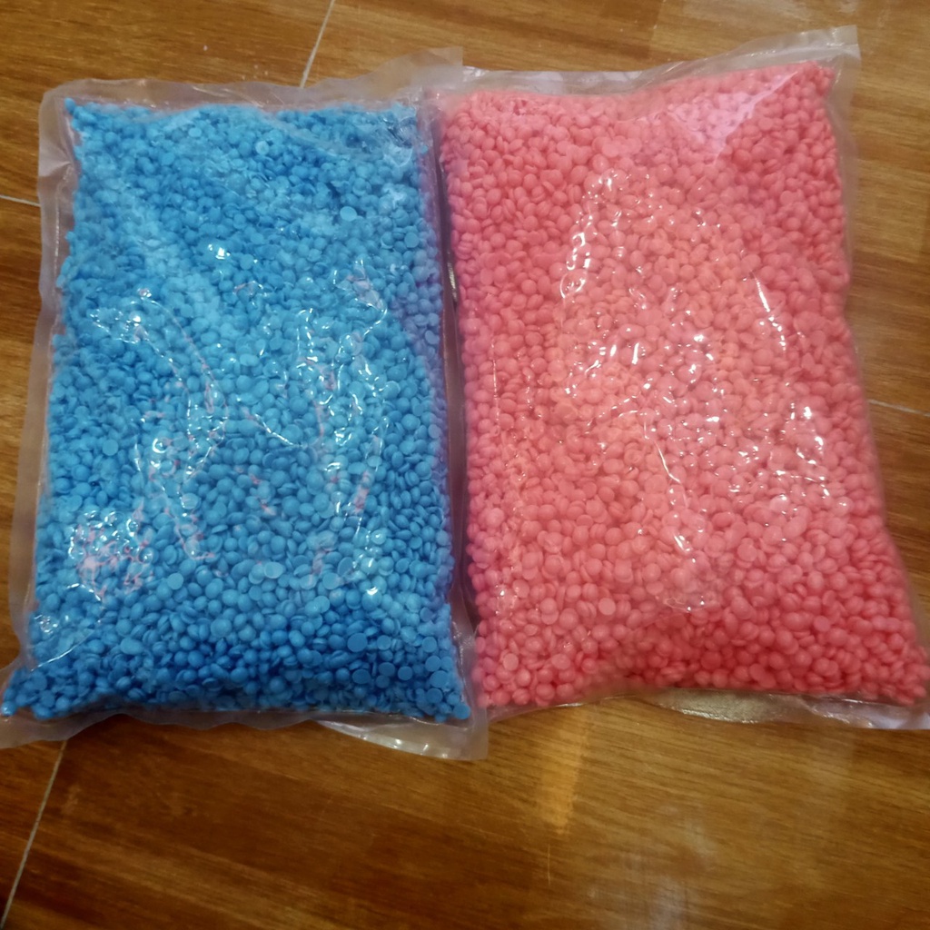 1KG Sáp Wax Lông Ít Nóng Hương Sữa Dừa Thơm Siêu Bám Lông