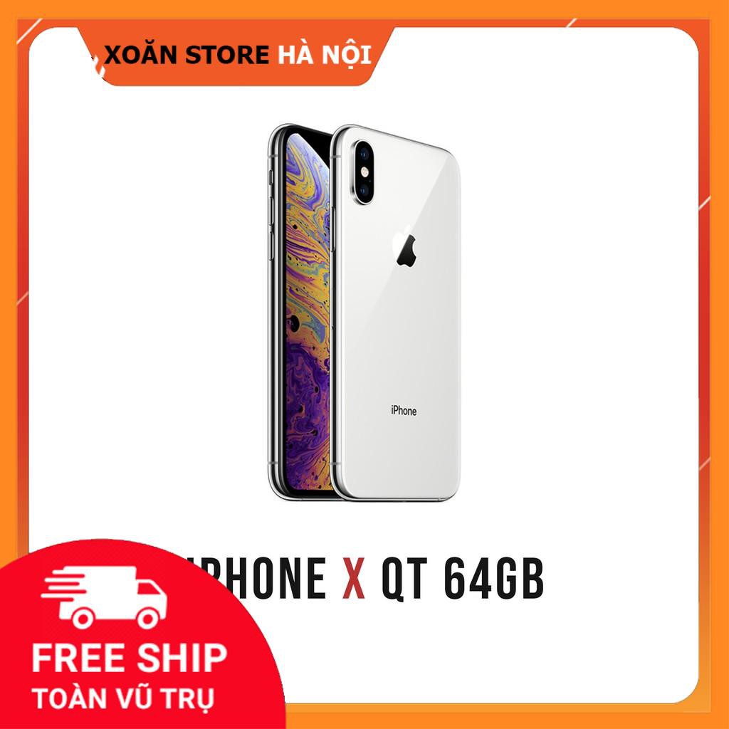 ĐIỆN THOẠI IPHONE X 64BG mới 99% bảo hành 12 tháng LỖI LÀ ĐỔI tại XOĂN STORE