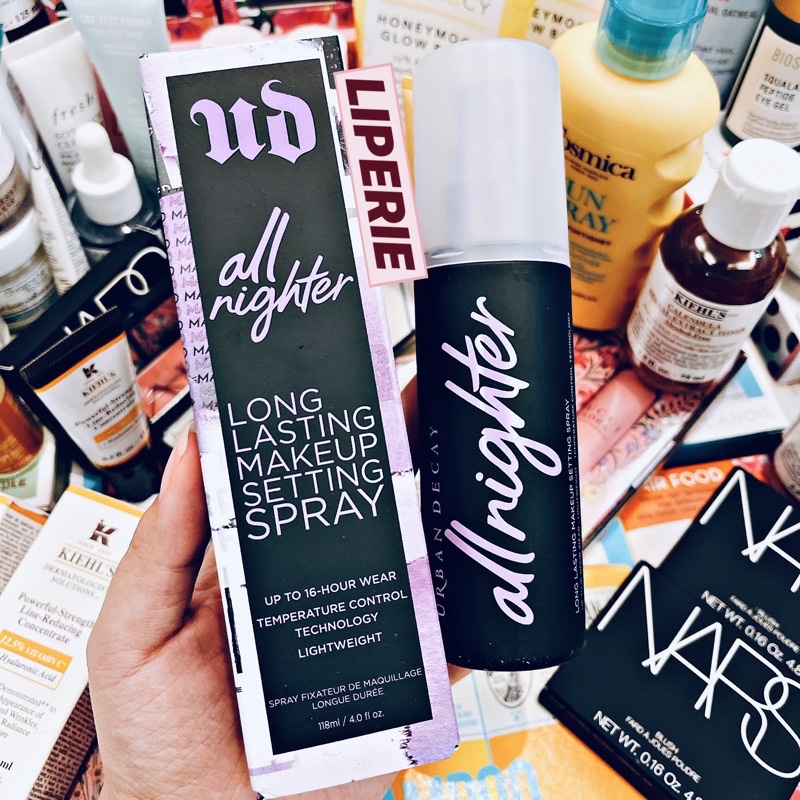 Xịt khoáng giữ makeup Urban Decay Naked Lasting Makeup Setting Spray
