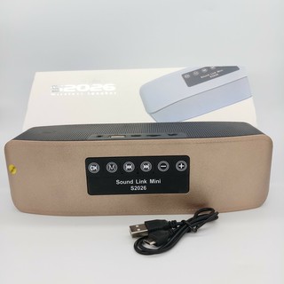 Loa bluetooth S2026 đẹp lại chất