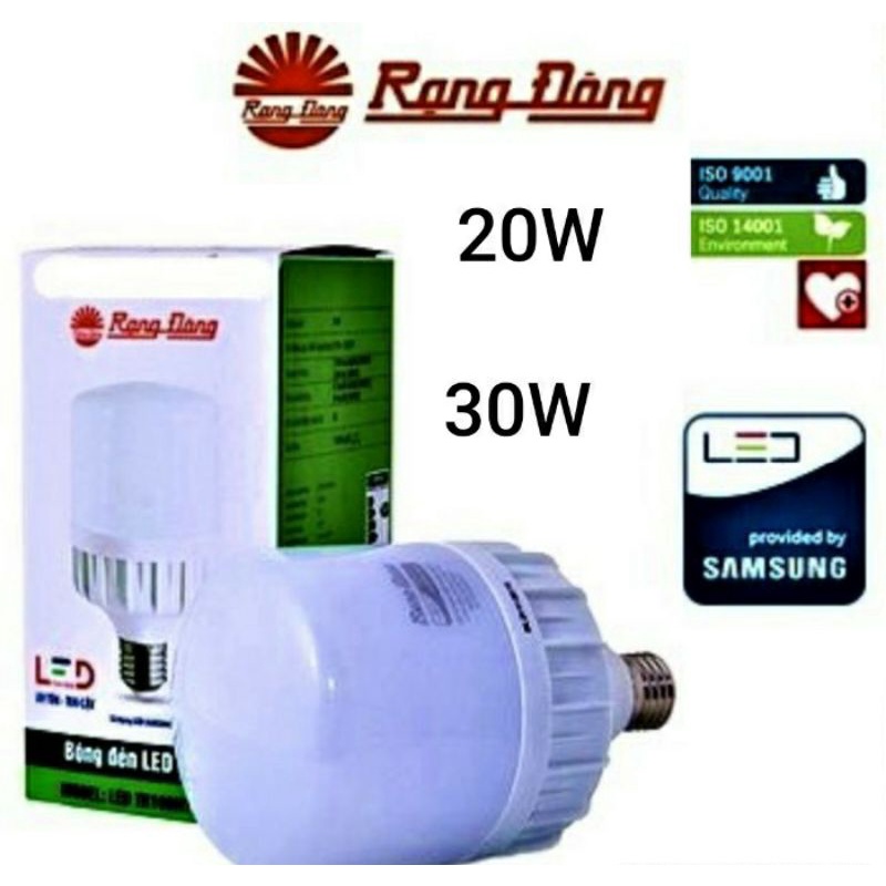 [Sale] bóng led trụ rạng đông 20W,30W